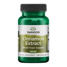 Swanson Cinnamon Extract (ekstrakt z cynamonu) 250 mg 90 kapsułek