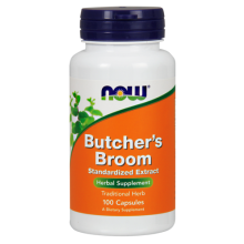 Now Foods Butcher's Broom (Ruszczyk kolczasty) 100 kapsułek