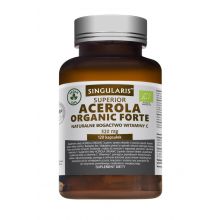 Singularis Acerola Organic Forte 520 mg 120 kapsułek