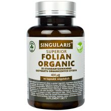 Singularis Superior Folian Organic 400mcg 90 kapsułek