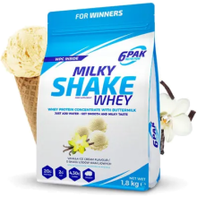 6PAK Milky Shake Whey 700g białko WPC o smaku lodów waniliowych