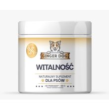 Ginger Dog Witalność - zdrowie i energia dla Twojego psa przekąski 180 g