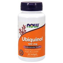 Now Foods Ubiquinol 100 mg 60 kapsułek