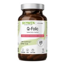 Biowen Q-folic metylowany kwas foliowy 5-MTHF 90 kapsułek