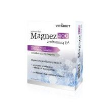 VITADIET Magnez 400 mg z witaminą B6 14 saszetek