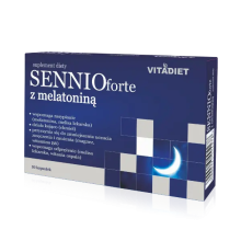 VITADIET Sennio forte z melatoniną 30 kapsułek