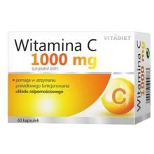 VITADIET Witamina C 1000 mg 60 kapsułek