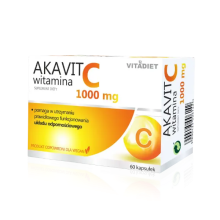 VITADIET AKAVIT Witamina C 1000 mg 60 kapsułek