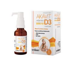 VITADIET AKAVIT Witamina D3 1000 IU krople 29,4 ml