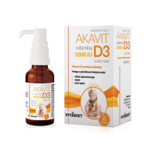 VITADIET AKAVIT Witamina D3 1000 IU krople 30 ml