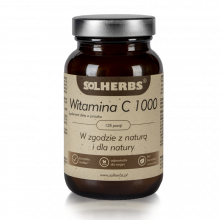 SOLHERBS Witamina C 1000 mg w proszku 125 porcji