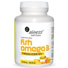 Aliness Fish Omega 3 Trójglicerydy 180/120mg 60 kapsułek