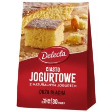 Delecta Ciasto Jogurtowe Duża Blacha 640 g