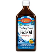 Carlson Labs The Very Finest Fish Oil 500 ml o smaku cytrynowym