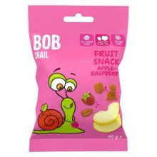 BOB SNAIL Przekąska jabłko malina żelki bez dodatku cukrów 40 g