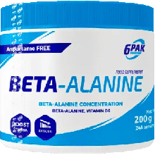 6PAK Beta Alanina 200g