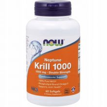 Now Foods Neptune Krill Oil (Olej z kryla) 1000 mg 60 kapsułek