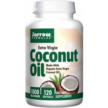 Jarrow Formulas Coconut Oil 1000 mg (Olej kokosowy) 120 kapsułek