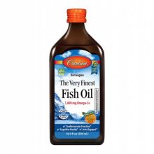 Carlson Labs The Very Finest Fish Oil 500 ml o smaku pomarańczowym