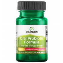 Swanson Oral Probiotic Formula probiotyk w tabletkach do ssania