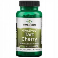 Swanson HiActives Tart Cherry Extract 465 mg 60 kapsułek