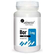 Aliness Bor 3 mg kwas borowy 100 tabletek
