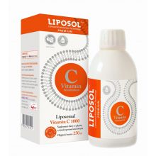 Liposol by Aliness Premium Witamina C Liposomalna w płynie 250 ml o smaku pomarańczowym