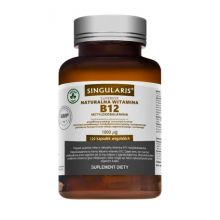 Singularis Naturalna Witamina B12 Metylokobalamina 120 kapsułek
