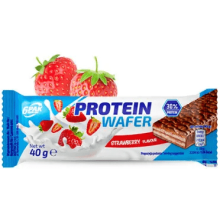 6PAK Proteinowy Wafel 40g o smaku truskawkowym