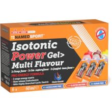 Namedsport Isotonic Power Gel Żele energetyczne z kofeiną 6 x 60 ml