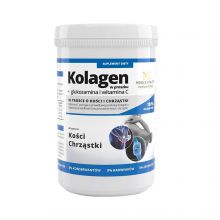 Noble Health Kolagen w proszku + glukozamina i witamina C 100 g