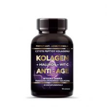Intenson Anti-Age Kolagen + Kwas Hialuronowy + Witamina C 90 tabletek