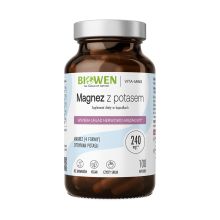 Biowen Magnez Z Potasem 1000 mg 100 kapsułek