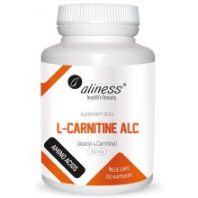 Aliness L-Carnityne ALC 500 mg 100 kapsułek