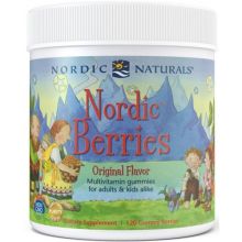 Nordic Naturals Multiwitaminowe żelki dla dzieci i dorosłych 120 żelek o smaku naturalnym