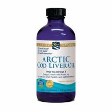 Nordic Naturals Arctic Cod Liver Oil tran olej z wątroby dorsza arktycznego 1060mg w płynie 237ml