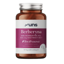 UNS Berberyna + Bioperine 60 vege kapsułek