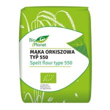 Bio Planet Mąka Orkiszowa Jasna Typ 550 BIO 1 kg