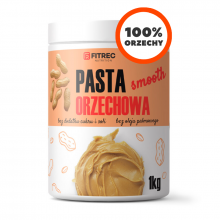 FitRec Pasta orzechowa Smooth 1 kg