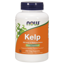 Now Foods Kelp (jod) 325µg 250 kapsułek