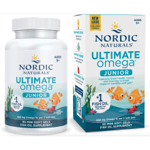 Nordic Naturals Ultimate Omega Junior 680 mg 90 kapsułek miękkich o smaku truskawkowym