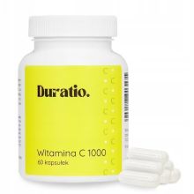 Duratio Witamina C 1000 mg 60 kapsułek