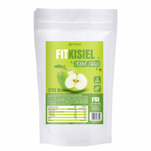 FitRec Fit Kisiel bez cukru 240 g o smaku zielonego jabłka