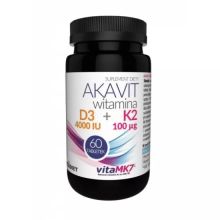 VITADIET Witamina D3 4000 IU + K2 100 µg Pharmaquinone AKAVIT 60 tabletek