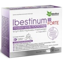 Ekamedica Maślan sodu 1000mg Ibestinum FORTE SR 60 kaspułek