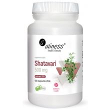 Aliness Shatavari ekstrakt 30% 500mg 100 kapsułek