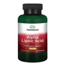 Swanson ALA kwas alfa liponowy 300 mg 120 kapsułek