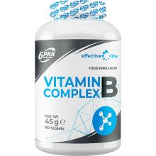 6PAK EL Witamina B Complex 90 tabletek