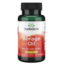 Swanson Borage Oil olej z ogórecznika 60 kapsułek