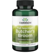 Swanson Butcher's Broom Ruszczyk kolczasty 470 mg 100 kapsułek